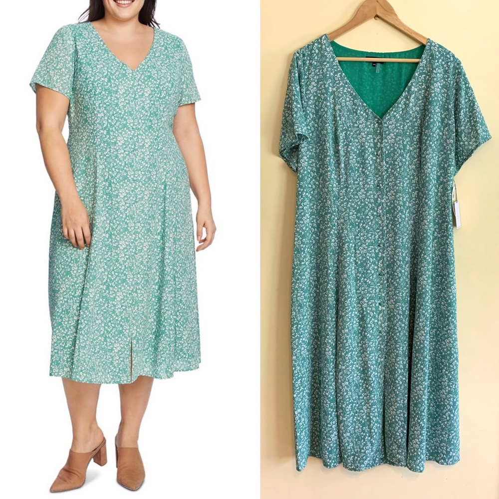 1. State Neo Renaissance Plus Size Prairie Dress